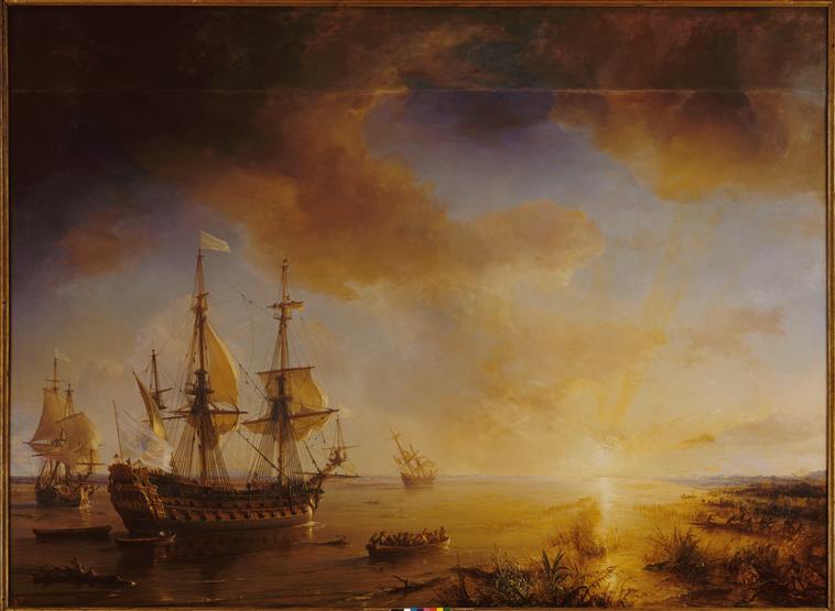 EXPEDITION DE LA SALLE A LA LOUISIANE.1684_0