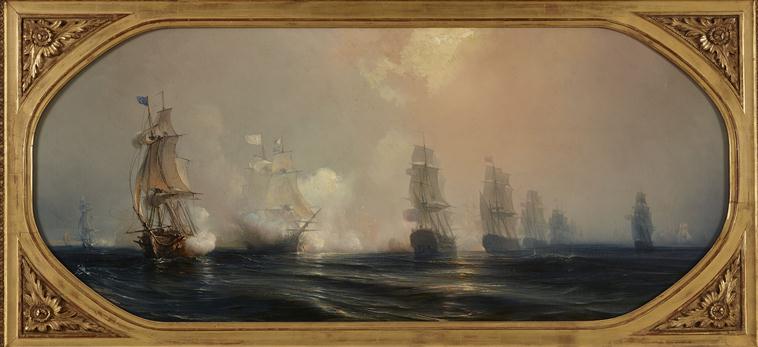 COMBAT NAVAL DEVANT LA CHESAPEAK.3 SEPTEMBRE 1781_0