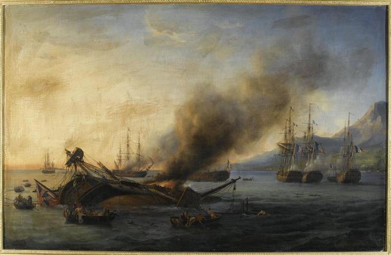 COMBAT DE L'ILE DE LA PASSE OU DU GRAND PORT. 24 AOUT 1810_0