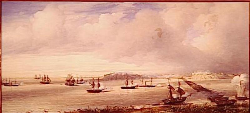 COMBAT NAVAL DE PUNTO-OBLIGADO.20 NOVEMBRE 1845_0