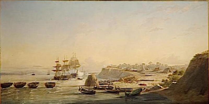 PRISE DES BATTERIES DE PUNTO-OBLIGADO.20 NOVEMBRE 1845, François Barry, 1846