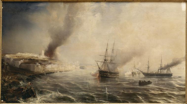 BOMBARDEMENT DE SALE. 26 NOVEMBRE 1851_0