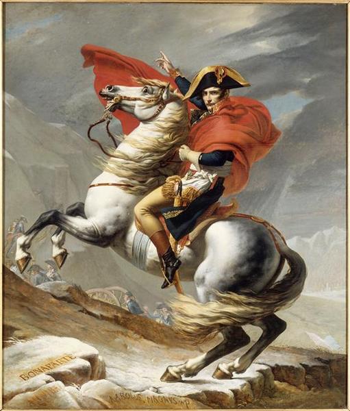 Le premier consul franchissant le mont Saint-Bernard, 20 mai 1800_0