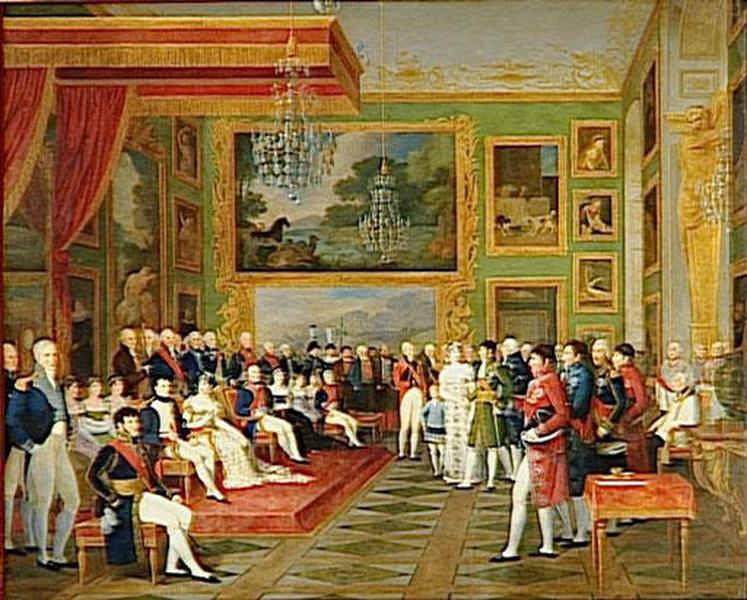 MARIAGE DU PRINCE EUGENE DE BEAUHARNAIS ET DE LA PRINCESSE AMELIE DE BAVIERE A MUNICH.13 JANVIER 1806_0