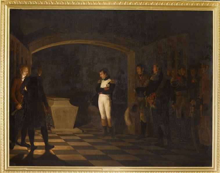 Napoléon au tombeau du grand Frédéric à Postdam, 25 octobre 1806_0
