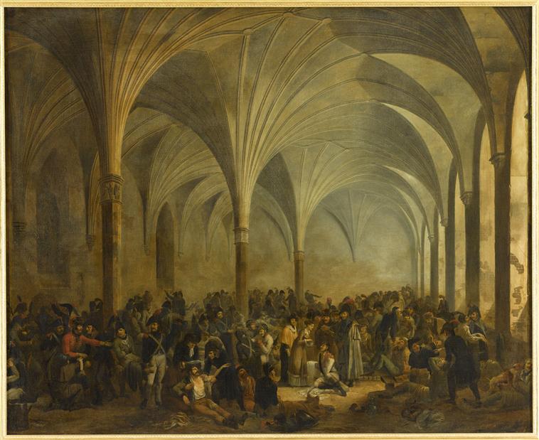 HOPITAL MILITAIRE DES FRANCAIS ET DES RUSSES A MARIENBOURG. JUIN 1807_0