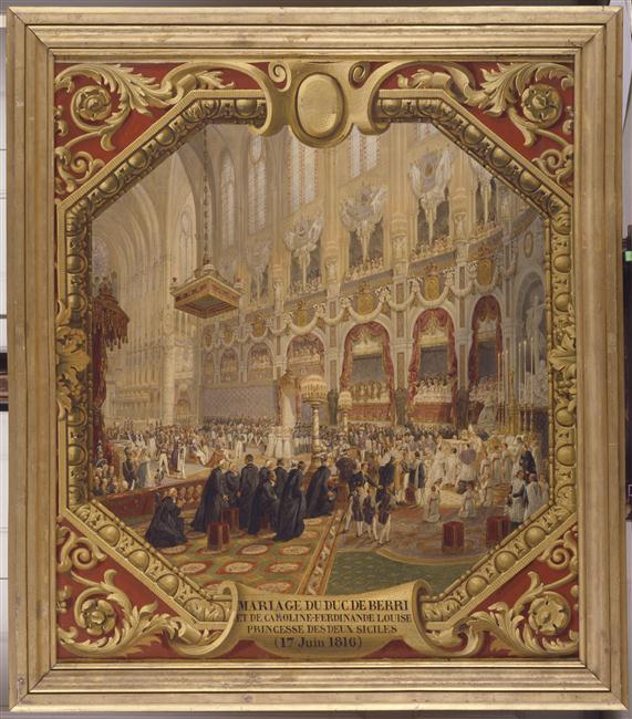 MARIAGE DU DUC DE BERRY ET DE CAROLINE, PRINCESSE DES DEUX-SICILES. 17 JUIN 1816_0