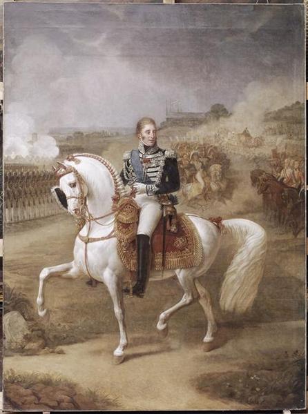 REVUE DU CAMP SAINT-LEONARD A REIMS. 31 MAI 1825_0