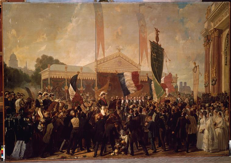 RENTREE DU PRINCE PRESIDENT A PARIS. 16 OCTOBRE 1852_0