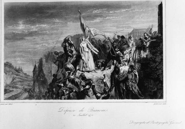 DEFENSE DE BEAUVAIS.22 JUILLET 1472, Edouard Cibot, 1837