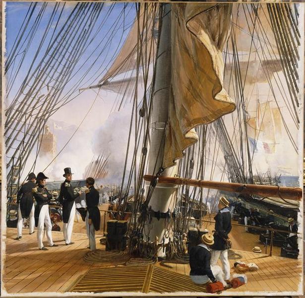 La flotte française force l'entrée du Tage, 11 juillet 1831_0