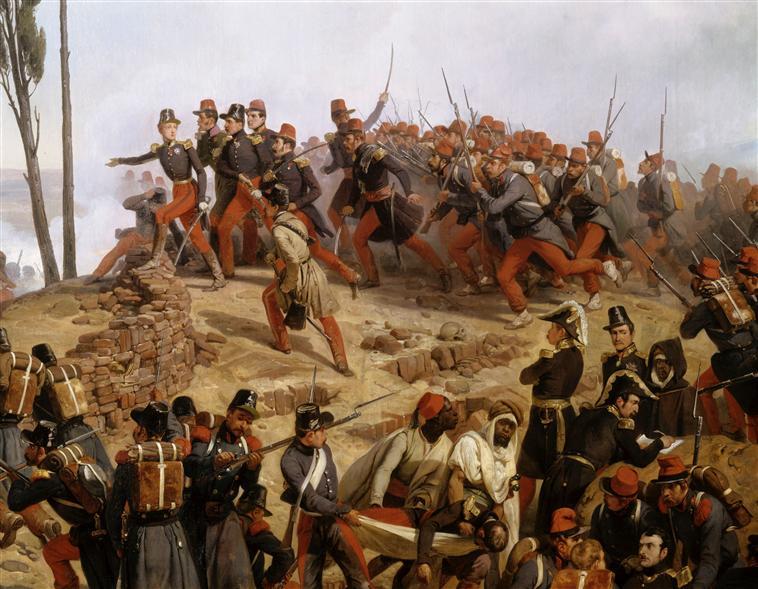 Siège de Constantine ; l'ennemi repousse des hauteurs de Coudiat Ati, 10 octobre 1837_2