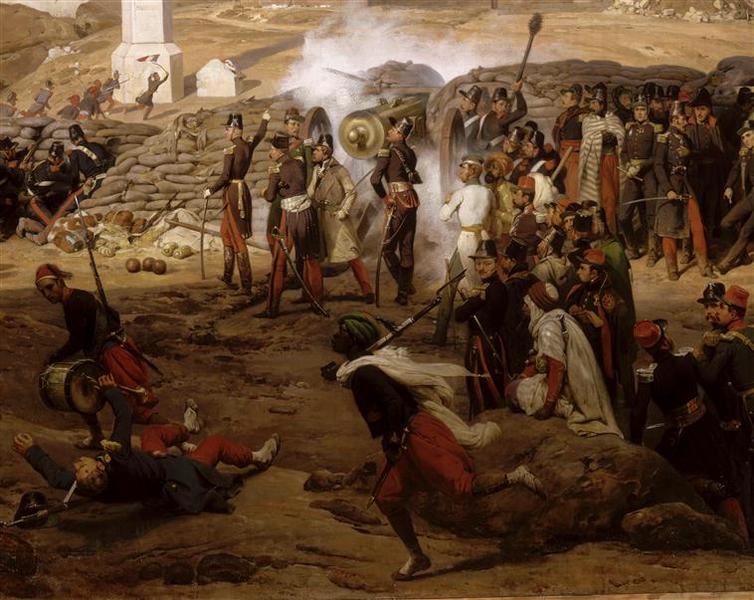 Siège de Constantine ; les colonnes d'assaut se mettent en mouvement, 13 octobre 1837_1