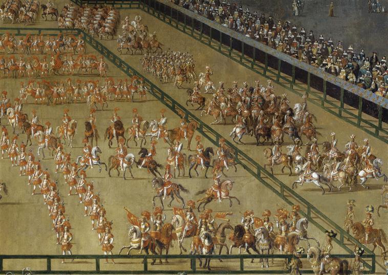 Carrousel donne par Louis XIV dans la cour du palais des Tuileries. 5 juin 1662_5