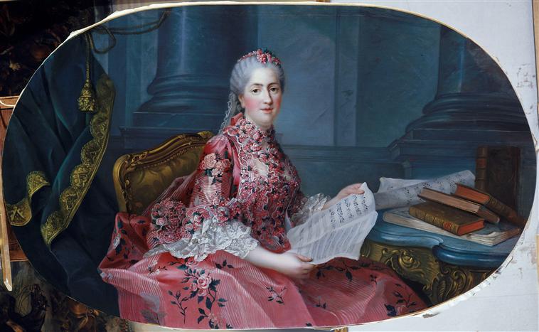 SOPHIE-PHILIPPINE-ELISABETH-JUSTINE DE FRANCE, DITE MADAME SOPHIE (1744-1782), François Hubert Drouais, 3e quart 18e siècle