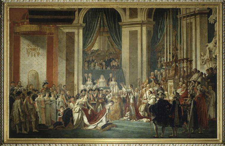 Sacre de l'empereur Napoléon et couronnement de l'impératrice Joséphine dans l'église de Notre-Dame de Paris, 2 décembre 1804_0