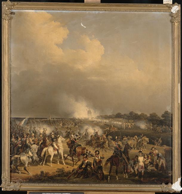 COMBAT DE BOUSSU. 3 NOVEMBRE 1792, Hippolyte Lecomte, 1845
