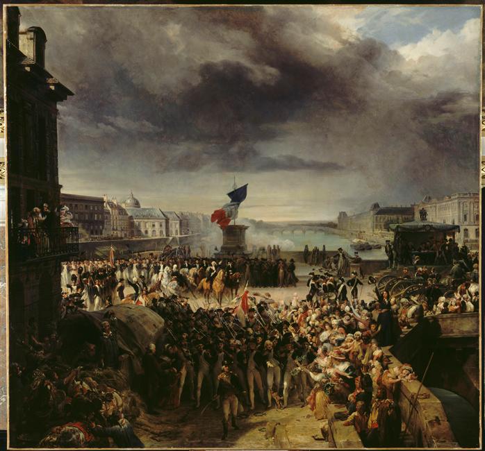 LA GARDE NATIONALE DE PARIS PART POUR L'ARMEE. SEPTEMBRE 1792_0