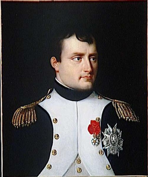 Napoléon Ier, empereur des français (1769-1821) ; Napoléon Ier en uniforme de colonel des grenadiers de la garde à pied (titre long), Robert Lefevre, 1808