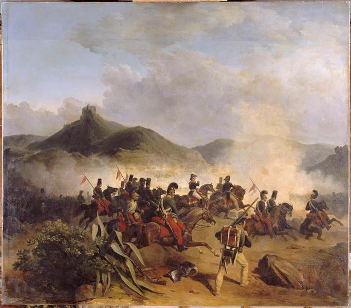 Combat de Campillo d'Arenas, 28 juillet 1823, Jean Charles Langlois, 1er quart 19e siècle