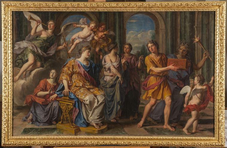 DEJANIRE ENVOYANT LA CHEMISE EMPOISONNEE DE NESSUS A HERCULE_1