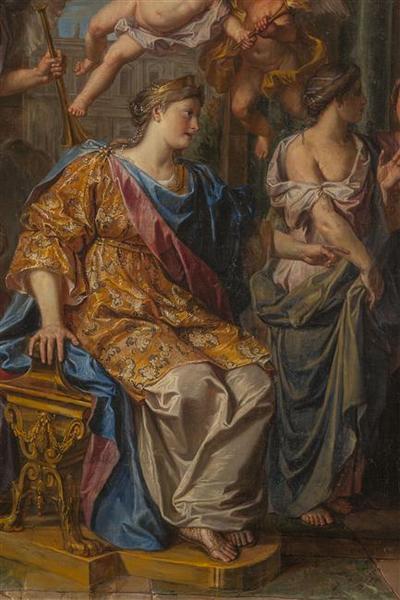 DEJANIRE ENVOYANT LA CHEMISE EMPOISONNEE DE NESSUS A HERCULE_4