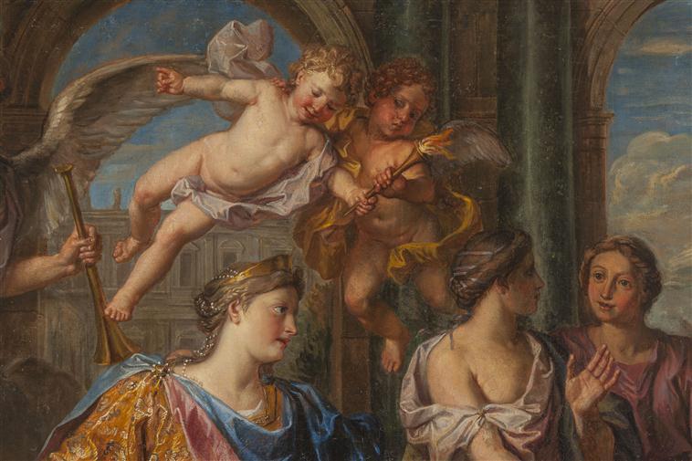 DEJANIRE ENVOYANT LA CHEMISE EMPOISONNEE DE NESSUS A HERCULE_5