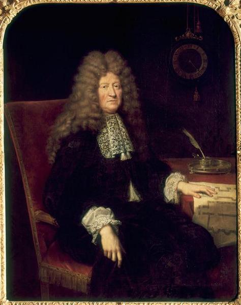 Portrait d'Edouard Colbert, marquis de Villacerf (1628-1699), surintendant des Bâtiments du roi_0