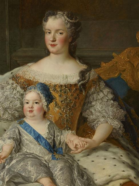 MARIE LECZINSKA, REINE DE FRANCE, ET LE DAUPHIN_3