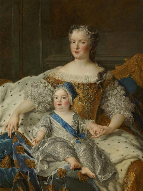 MARIE LECZINSKA, REINE DE FRANCE, ET LE DAUPHIN_4