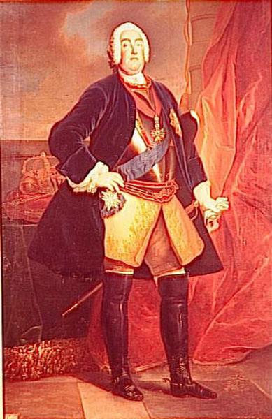 FREDERIC-AUGUSTE II, ROI DE POLOGNE (1696-1763), Louis de Silvestre, 3e quart 18e siècle