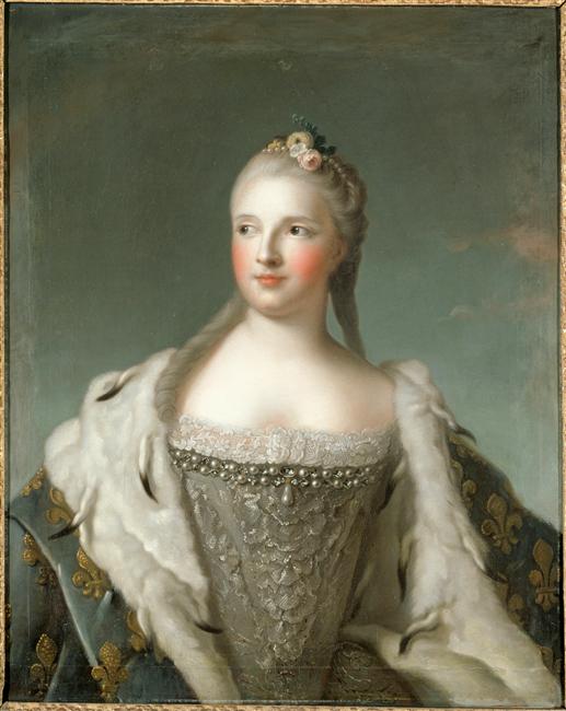 MARIE-JOSEPHE DE SAXE, DAUPHINE (1731-1767) ; DITE AUTREFOIS MADAME HENRIETTE, Жан-Марк Натье