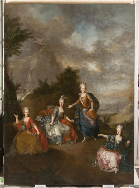 REPRESENTATION D'UN OPERA A SCHOENBRUNN.24 JANVIER 1765_0