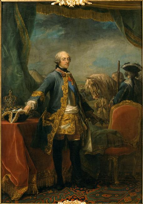 LOUIS XV, ROI DE FRANCE ET DE NAVARRE (1710-1774), Charles André Van Loo, 1748