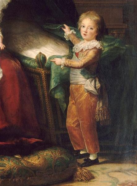 Marie-Antoinette de Lorraine-Habsbourg, reine de France et ses enfants_1