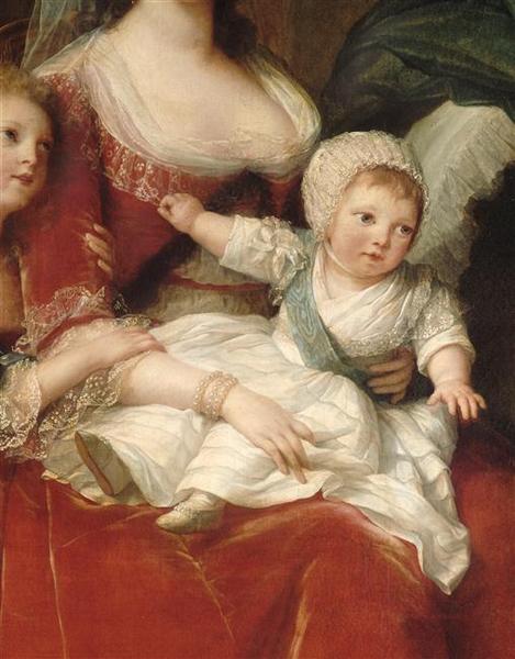 Marie-Antoinette de Lorraine-Habsbourg, reine de France et ses enfants_2