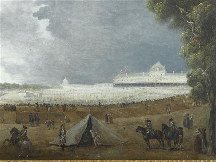 FETE DE LA FEDERATION AU CHAMP DE MARS.14 JUILLET 1790_2