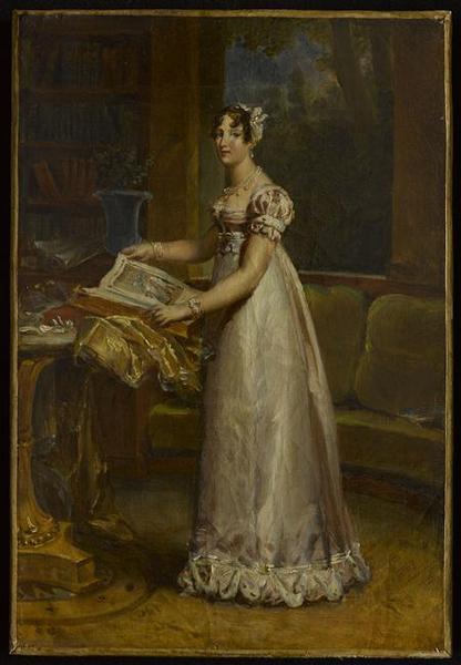 CATHERINE-FREDERIQUE-SOPHIE-DOROTHEE DE WURTEMBERG, REINE DE WESTPHALIE (1783-1835), François Gérard, 1813