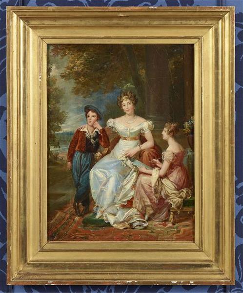 LA COMTESSE DU CAYLA ET SES DEUX ENFANTS_1