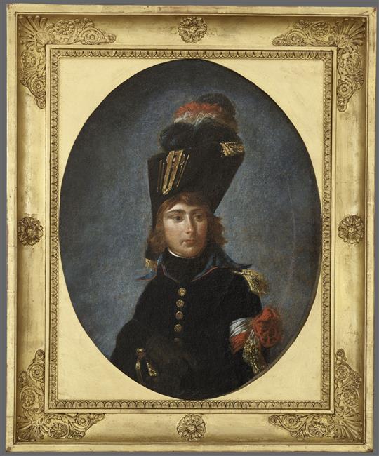 Portrait en buste d'Eugène de Beauharnais, vice-roi d'Italie (1781-1824) jeune, en militaire_0