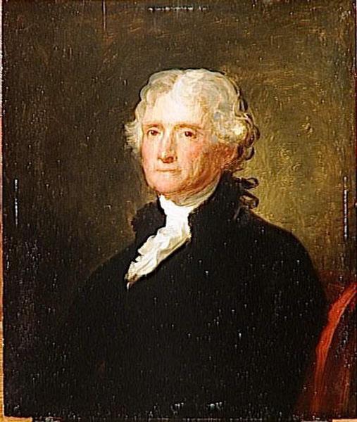 THOMAS JEFFERSON, PRESIDENT DES ETATS-UNIS (1743-1826)_0