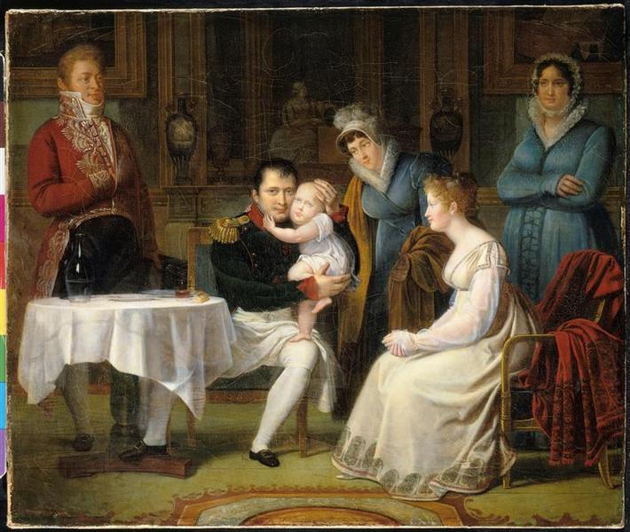 Napoléon, Marie-Louise et le Roi de Rome_0