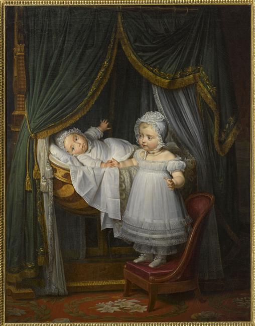 LE DUC DE BORDEAUX ET SA SOEUR_0