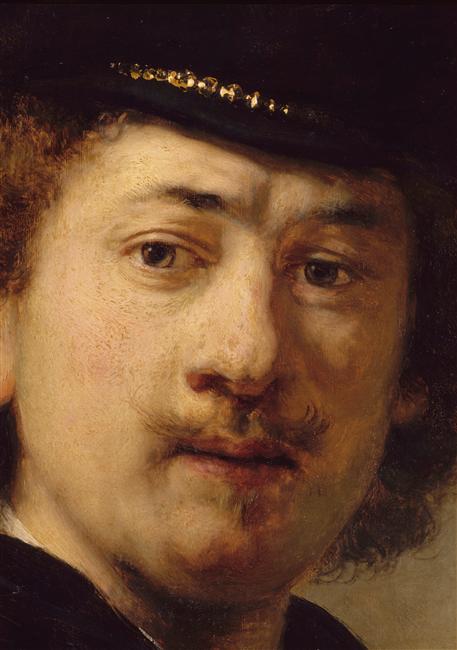 REMBRANDT A LA TOQUE ET A LA CHAINE D'OR_2