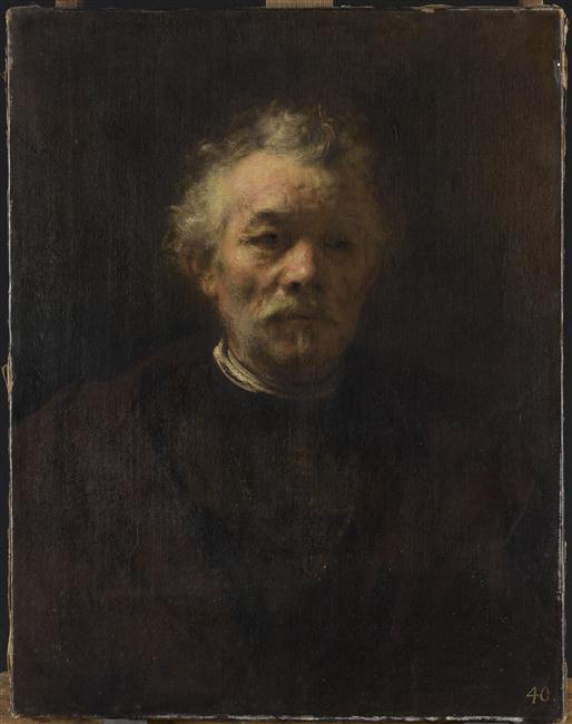PORTRAIT D'HOMME AGE, DIT PORTRAIT DU FRERE DE REMBRANDT_0