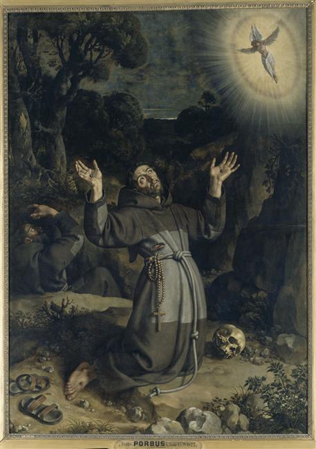 Saint François d'Assise recevant les stigmates_0