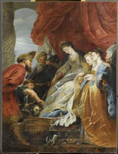 THOMYRIS REINE DES SCYTHES FAIT PLONGER LA TETE DE CYRUS DANS UN VASE REMPLI DE SANG_0