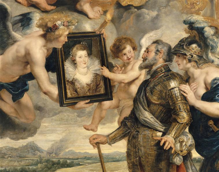 Henri IV reçoit le portrait de Marie de Médicis_2
