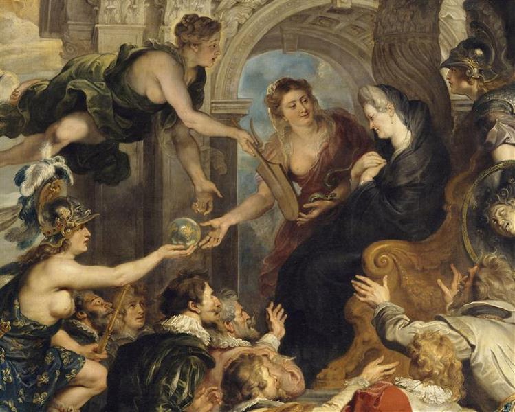 L'APOTHEOSE DE HENRI IV ET LA PROCLAMATION DE LA REGENCE DE MARIE DE MEDICIS.14 MAI 1610_9