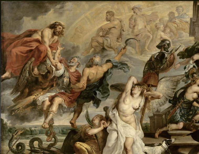 L'APOTHEOSE DE HENRI IV ET LA PROCLAMATION DE LA REGENCE DE MARIE DE MEDICIS.14 MAI 1610_3